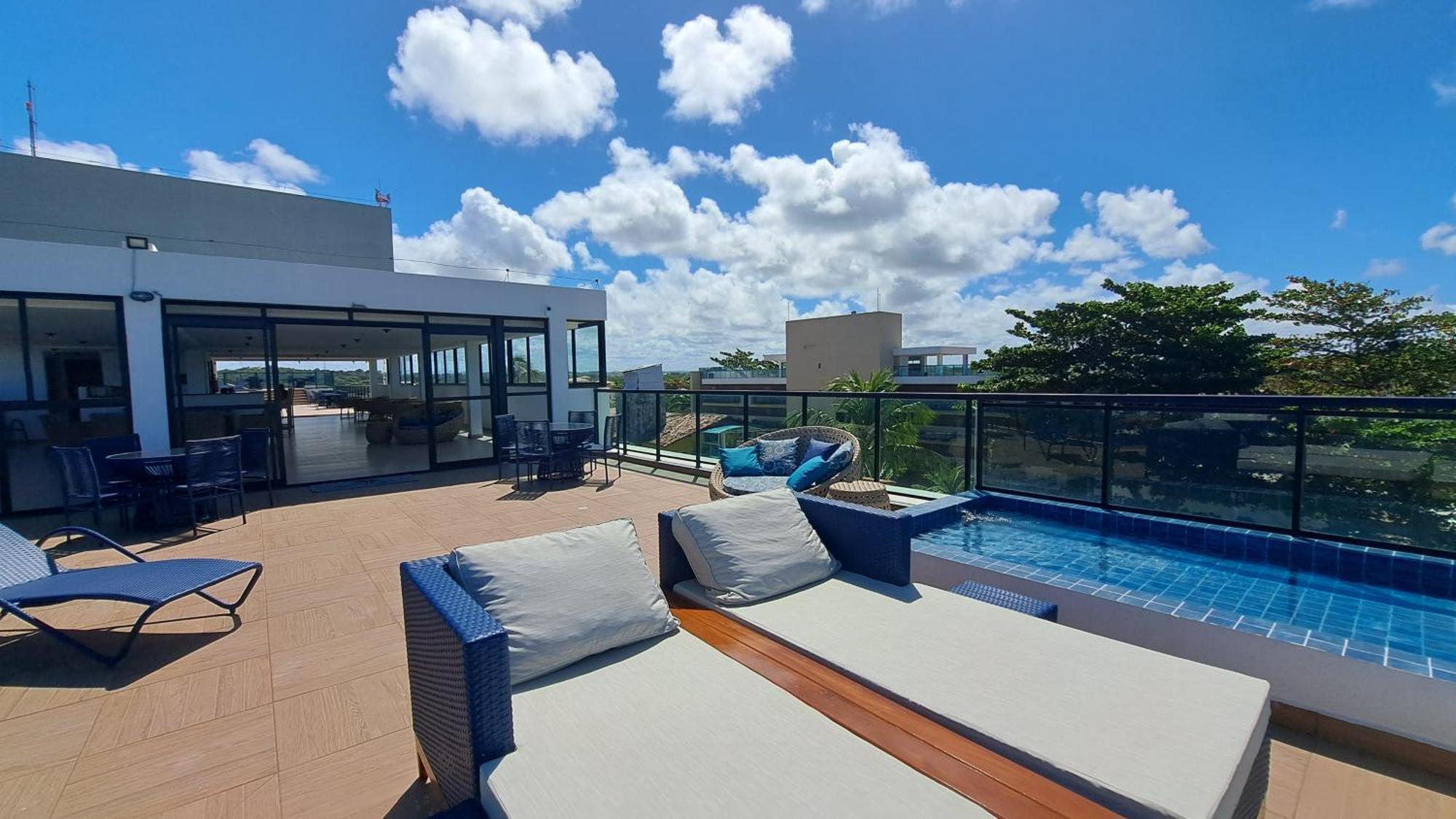 Apartamento Com Piscina No Condominio Maraca2 Ипожука Экстерьер фото